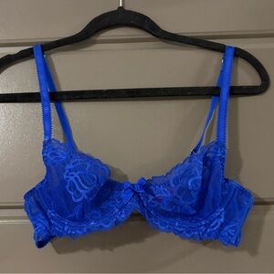 L’Agent by Agent Provocateur Cobalt Lace Bra